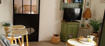 Gite Dans une Villa ,quartier Calme à 500 m de la Plage Boisvinet