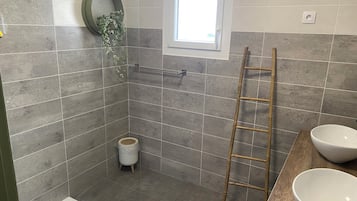 Ducha, secador de pelo