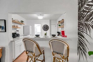 Fridge, microwave, oven, stovetop - Boho Tropical Getaway | Pool Access, Near Beach (North Redington Beach)