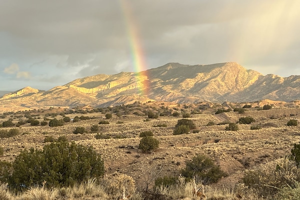 View looking north from Casita