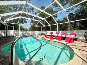 Una piscina climatizada