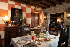 Kontinental frokost er inkludert hver dag