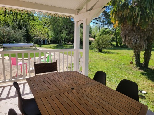 Villa Avec Piscine Proche Océan, 8 Personnes 4 Chambres 2 SDB