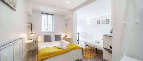 1 chambre, fer et planche à repasser, Wi-Fi, literie fournie