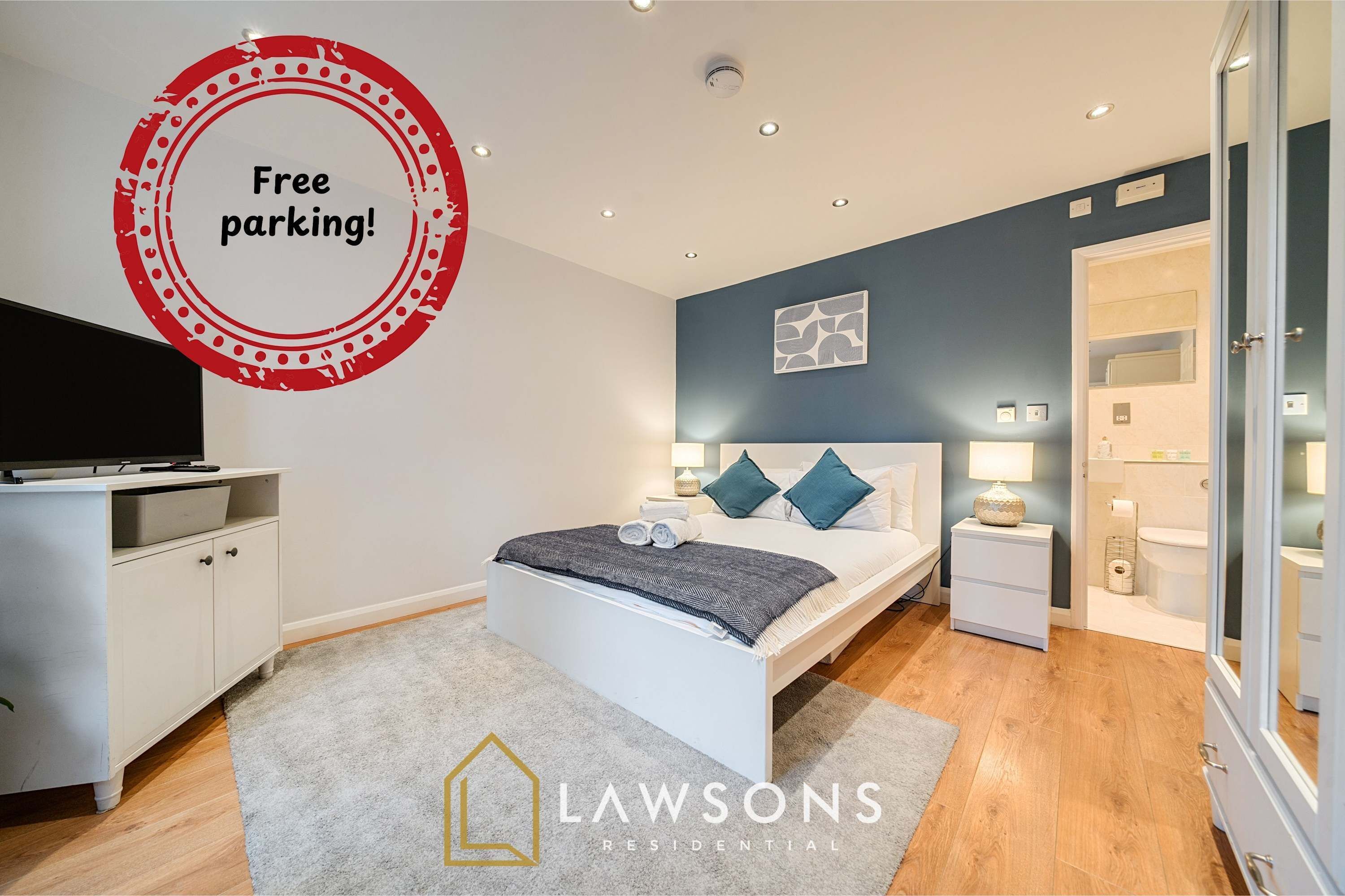 2 soverom, strykejern/-brett, wi-fi og sengetøy