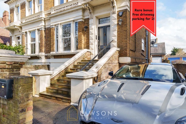 Parking is included on the driveway for up to 2 cars