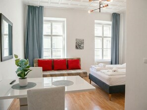 Chambre de base | Accès au Wi-Fi (inclus), literie fournie