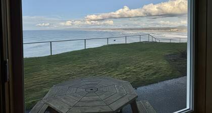 Ocean front view in a gated community: Newly updated/added bedroom