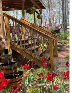 Overnattingsstedets uteområder