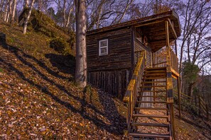 Exterior - Glamping Cabin | Huge Window | Unique Boulder Views (Green Township)