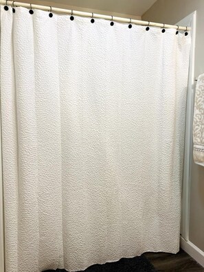 Towels, soap, toilet paper