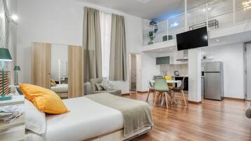1 Schlafzimmer, Schreibtisch, Bügeleisen/Bügelbrett, kostenloses WLAN