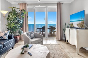 Condo, Multiple Beds (Tropic Winds 2308) | Living area | TV