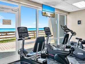 Lägenhet - 1 kingsize-säng med bäddsoffa (Tidewater 103) | Fitnesscenter