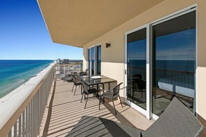 Condo, Multiple Beds (Sunrise Beach #2411) | Outdoor dining - Sunrise Beach #2411 (Panama City Beach)