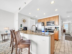 Appartement, 1 kingsize bed met slaapbank (Splash 1505E) | Privékeuken