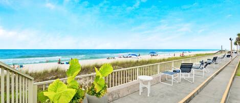 Lakás, 1 king (extra méretű) franciaágy és egy kinyitható kanapé (Latitude 29 #4) | A szálláshely külső területei