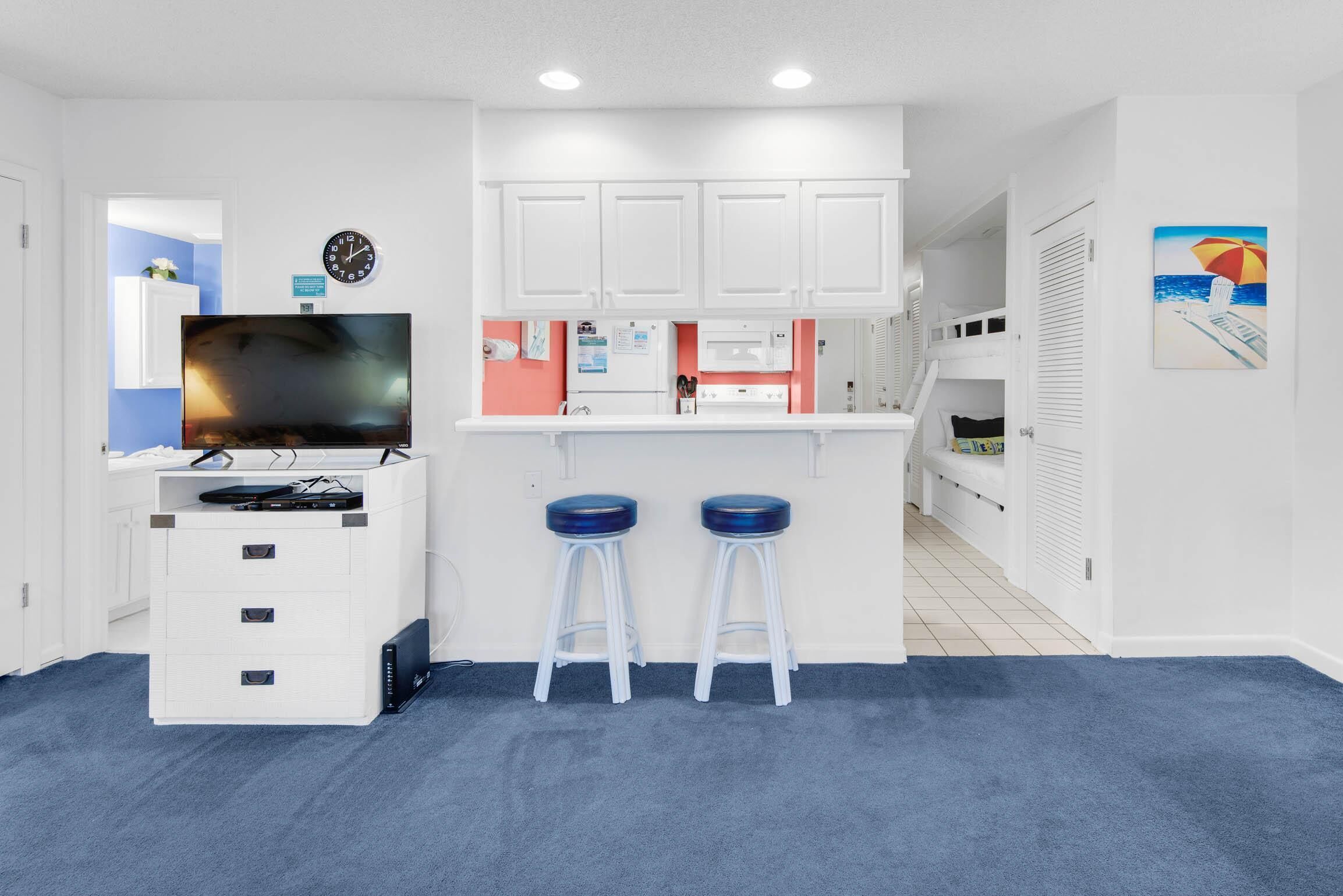 Condo, 1 cama King e sofá-cama (Latitude 29 #10) | Parte interna