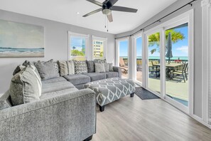 Condo, Multiple Beds (Klaus House 4) | Living area | TV - Klaus House 4 (Panama City Beach)