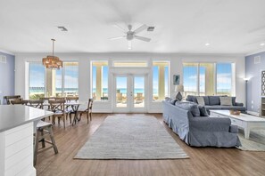 House, Multiple Beds (Fishers) | Living area | TV - Fishers (Panama City Beach)