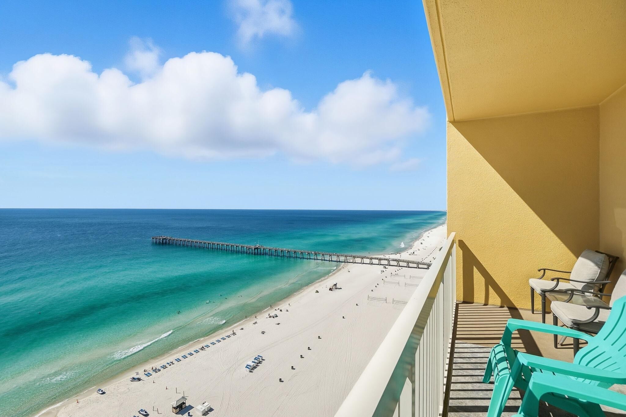 Condo, 1 King Bed with Sofa bed (Calypso 2-1907 West) | Beach | On the beach