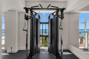 Condo, 1 King Bed with Sofa bed (Calypso 2-1907 West) | Fitness facility