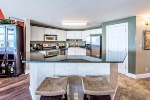 Condo, Multiple Beds (Calypso 1-609 East) | Private kitchen