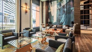 Lobby sitting area - Global Luxury Suites at Reston (Reston)