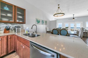 House, Multiple Beds (Beachside West 13) | Private kitchen | Oven, toaster - Beachside West 13 (Panama City Beach)