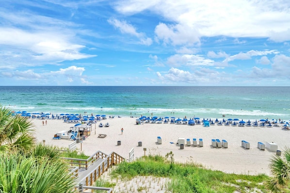 Condo, Multiple Beds (Aqua Resort 306 "Change of Pace") | Beach | On the beach