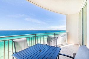 Condo, várias camas (Aqua Resort 1505) | Opções para refeição ao ar livre