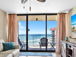 Condo, Multiple Beds (Summerhouse 1009B) | Living area | TV - Summerhouse 1009b (Panama City Beach)