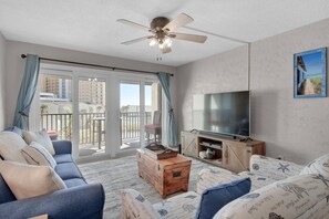 Condo, Multiple Beds (Sugar Beach C-3 (Beach Life)) | Living area - Sugar Beach C-3 (Panama City Beach)