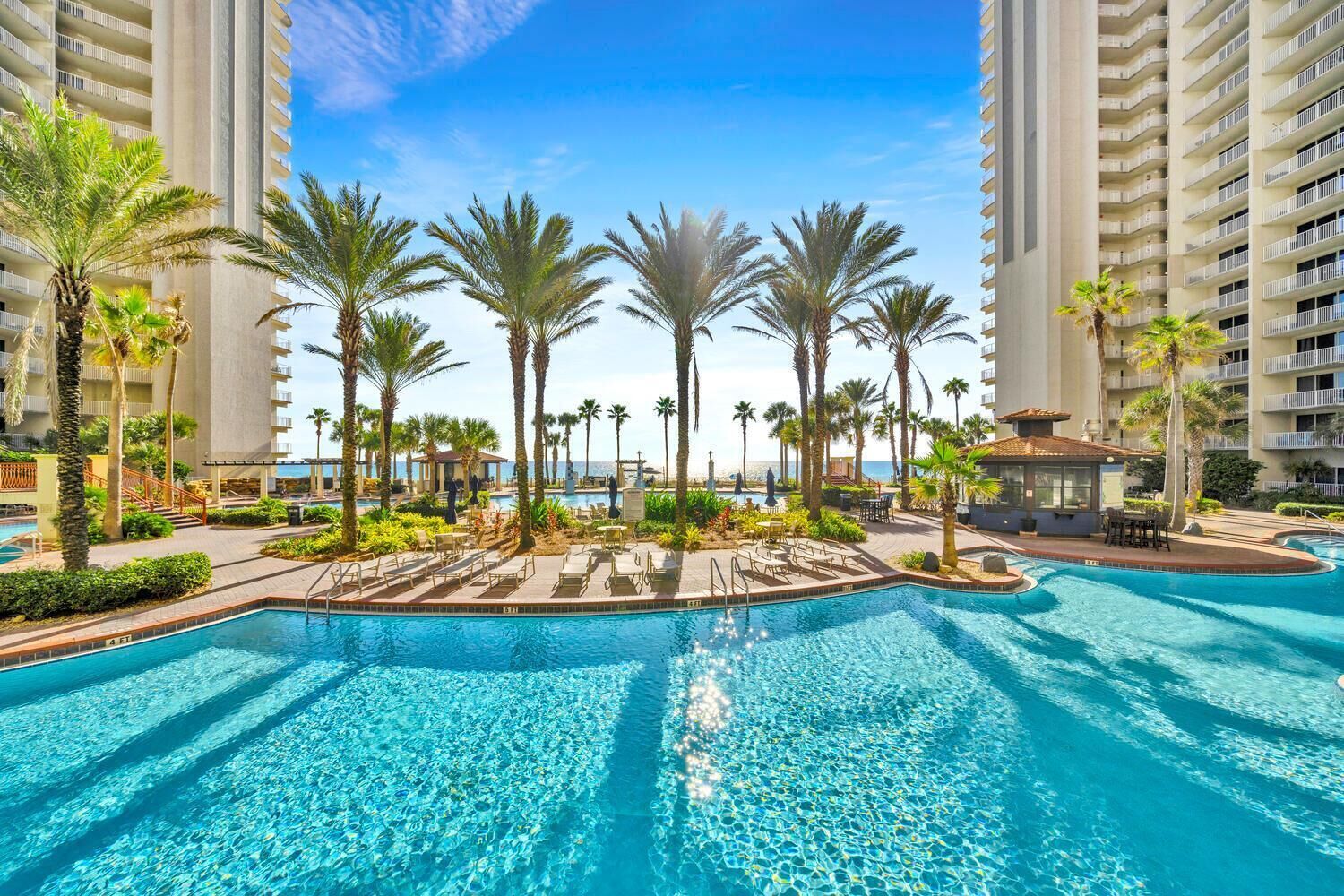 Condo, 1 King Bed with Sofa bed (Shores of Panama 2112) | Pool | Indoor pool, outdoor pool