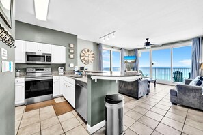 Condo, Multiple Beds (Shores of Panama 1003) | Private kitchen | Oven, toaster