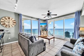 Condo, Multiple Beds (Shores of Panama 1003) | Living area | TV