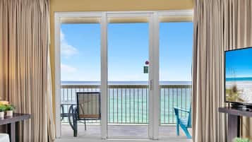 Leilighet, 1 kingsize-seng med sovesofa (Seychelles 907) | Oppholdsområde | TV