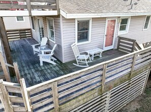 Terrace/patio - Ocean Views -Dog Friendly- 3rd Row From The Beach

 (Kill Devil Hills)