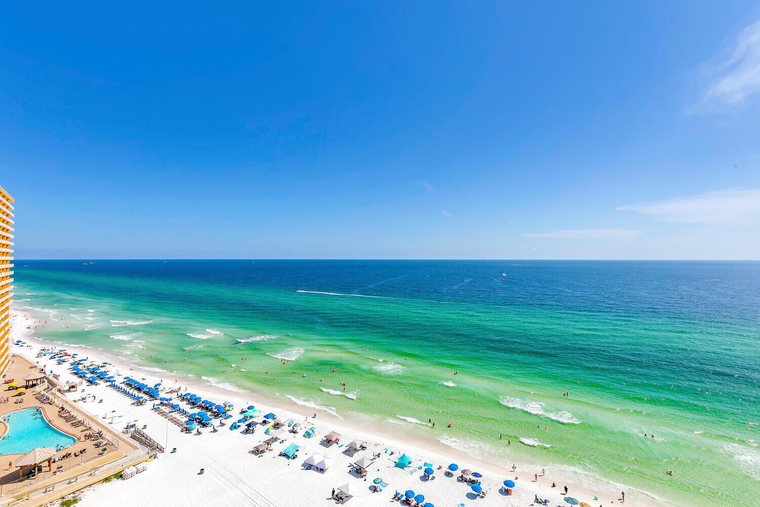 Apartamento, 1 cama de matrimonio grande con sofá cama (Seychelles 1504) | Playa | Ubicación a pie de playa