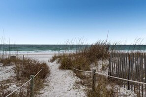 Studio, 1 King Bed (Sandcastle Villas #24) | Beach | On the beach - Sandcastle Villas #24 (Panama City Beach)