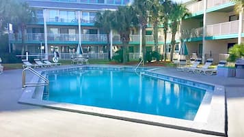 Condo, 1 King Bed with Sofa bed (Nautical Watch D-6) | Pool | Outdoor pool