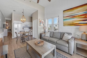 Condo, 1 King Bed with Sofa bed (Windemere 301) | Living area | TV - Windemere 301 (Pensacola)