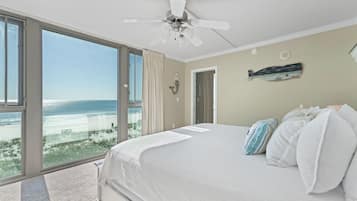 コンドミニアム キングベッド 1 台ソファーベッド付き (Perdido Towers East 403) | 2 室のベッドルーム、アイロン / アイロン台、WiFi