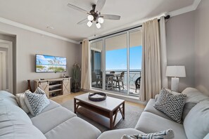 Condo, Multiple Beds (Indigo East 604) | Living area - Indigo East 604 (Pensacola)
