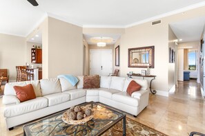 Condo, Multiple Beds (Indigo East 2102 Penthouse w/Cabana) | Living area
