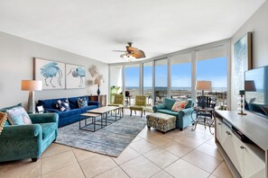 Condo, Multiple Beds (Caribe D411) | Living area - Caribe D411 (Orange Beach)