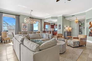 Condo, Multiple Beds (Indigo West 2103 Penthouse) | Living area - Indigo West 2103 Penthouse (Pensacola)