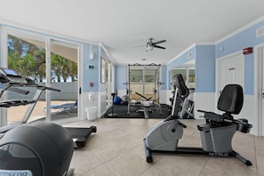 Condo, Multiple Beds (SeaSpray East 924- Gulf Front) | Fitness facility