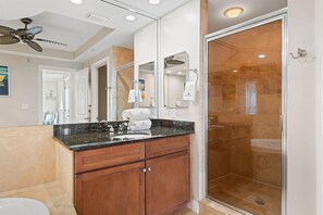 Condo, Multiple Beds (Indigo West 301) | Bathroom | Free toiletries, shampoo, toilet paper - Indigo West 301 (Pensacola)