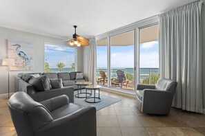 Condo, Multiple Beds (Indigo West 301) | Living area | TV - Indigo West 301 (Pensacola)